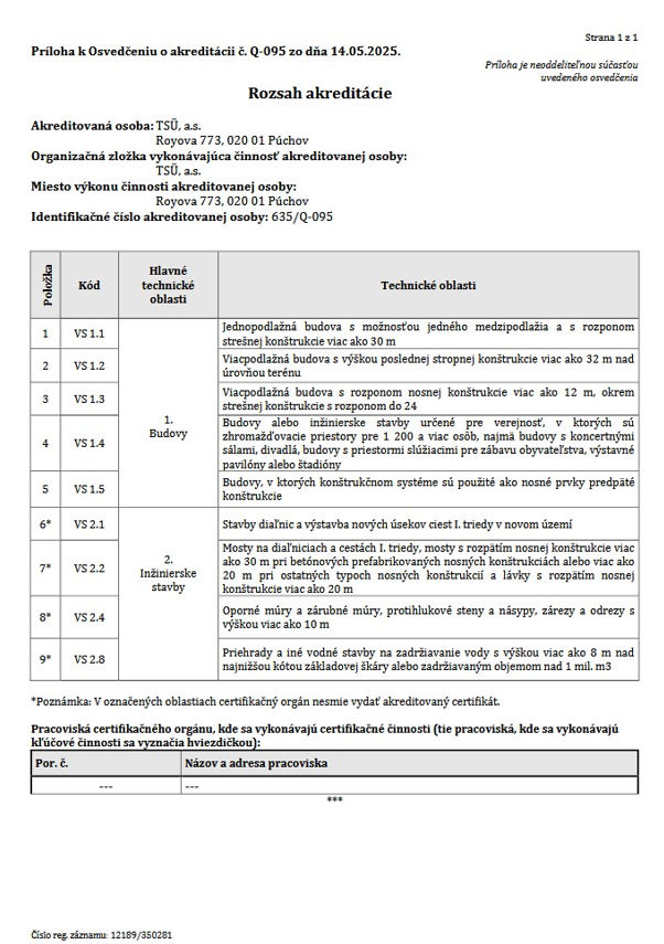 vyhradena stavba cert